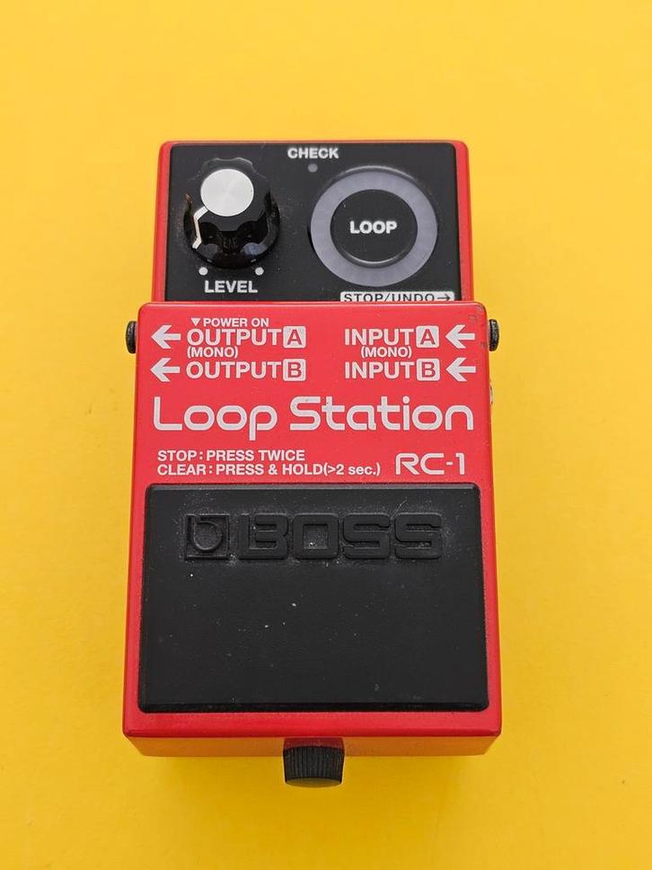 Boss RC-1 Loop Station Pedaal, Muziek en Instrumenten, Effecten, Zo goed als nieuw, Overige typen, Ophalen of Verzenden