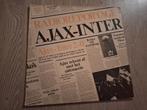 LP Radioreportage Van De Europa Cupfinale Ajax  Inter Milaan, Ophalen of Verzenden, Gebruikt, 12 inch, Nederlandstalig