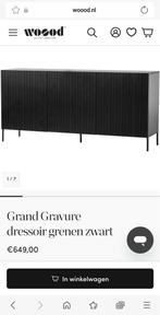 Dressoir woood 180cm breed, Ophalen, Met deur(en), 150 tot 200 cm, Zo goed als nieuw