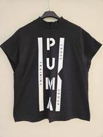 Nagenoeg nieuw donkerzwart shirt Puma mt S, Ophalen of Verzenden, Zo goed als nieuw, Zwart, Korte mouw