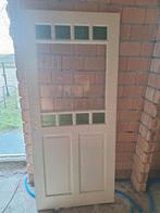 Tekoop nieuwe massieve binnendeur, Ophalen of Verzenden, Glas, Binnendeur, 200 tot 215 cm