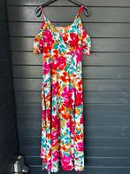 Zomerjurk met split, Kleding | Dames, Jurken, Ophalen of Verzenden, Zo goed als nieuw, Maat 46/48 (XL) of groter, Onder de knie