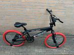 z.g.a.n. zwart met rode 20 inch BMX freestyle crossfiets, Fietsen en Brommers, Fietsen | Crossfietsen en BMX, Ophalen, Zo goed als nieuw