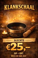 klankschaal met klopper, Ophalen of Verzenden, Overige soorten