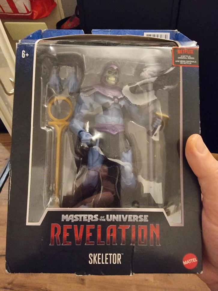 Masters of the Universe Revelation Skeletor, Kinderen en Baby's, Speelgoed | Actiefiguren, Nieuw, Ophalen of Verzenden