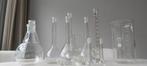 Vintage labglaswerk Set - Kolven, Cilinder, Bekerglas, Antiek en Kunst, Ophalen of Verzenden