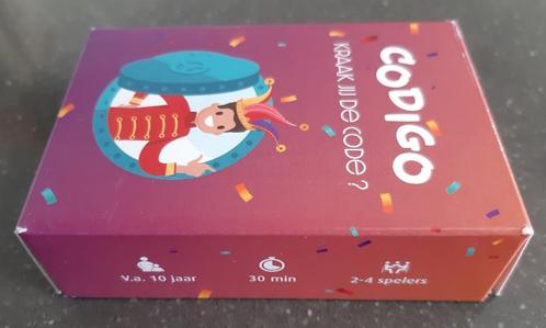 Codigo kraker. Voor 2-4 spelers vanaf 10 jaar., Hobby en Vrije tijd, Gezelschapsspellen | Kaartspellen, Zo goed als nieuw, Een of twee spelers