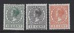 NVPH 136 - 138 ong Wilhelmina 1924 ; OUD NEDERLAND p/stuk, Postzegels en Munten, Postzegels | Nederland, Verzenden, T/m 1940, Postfris