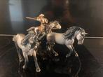 Schleich Wild West: Cowboy met mustangs, Verzamelen, Poppetjes en Figuurtjes, Ophalen of Verzenden, Zo goed als nieuw