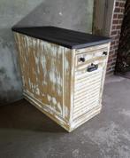 archiefkast gerecycled, Minder dan 50 cm, Gebruikt, 75 cm of meer, Eikenhout