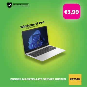 Windows 11 Pro Key Licentie Code - Direct Geleverd beschikbaar voor biedingen