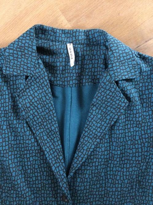 Zoso, colbertjasje lang, maat XL, Kleding | Dames, Jasjes, Kostuums en Pakken, Zo goed als nieuw, Jasje, Maat 42/44 (L), Blauw