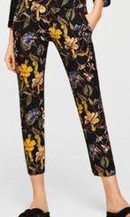Mango gebloemde broek maat 36 zgan, Mango, Ophalen of Verzenden, Zo goed als nieuw, Maat 36 (S)