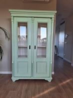 Vitrinekast, Huis en Inrichting, Ophalen, 100 tot 150 cm, Zo goed als nieuw, 150 tot 200 cm