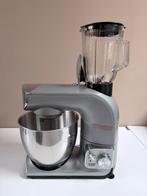 Complete Quigg keukenmachine + blender | 3 accessoires, Ophalen, 1 tot 2 liter, 3 snelheden of meer, Zo goed als nieuw