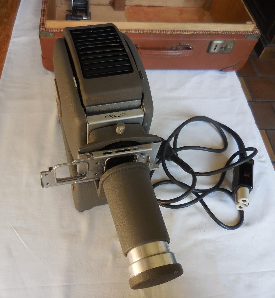 Leitz Wetzlar Diaprojector, Ophalen, Gebruikt