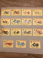 Weerter Lucifers bromfietsplaatjes, Ophalen of Verzenden, Gebruikt, Overige typen
