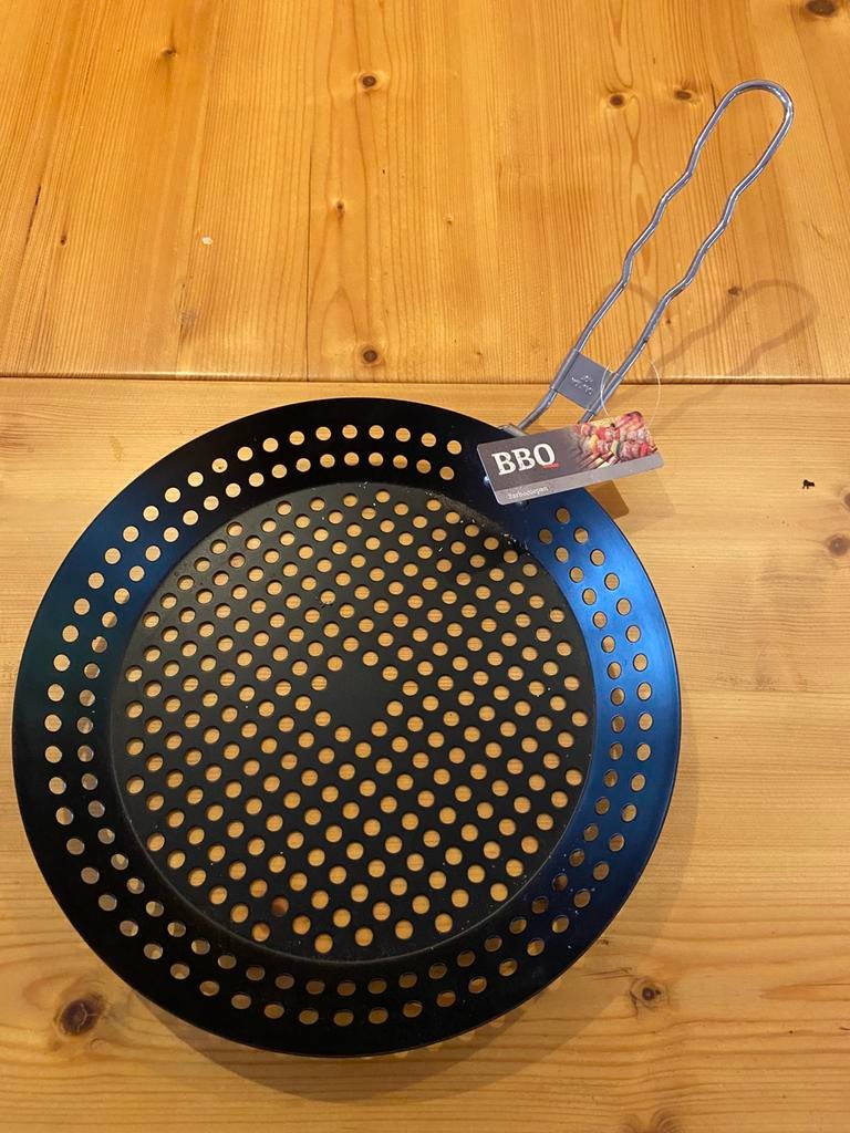 Bbq gril groente pan nieuw 30 cm, Ophalen of Verzenden, Nieuw