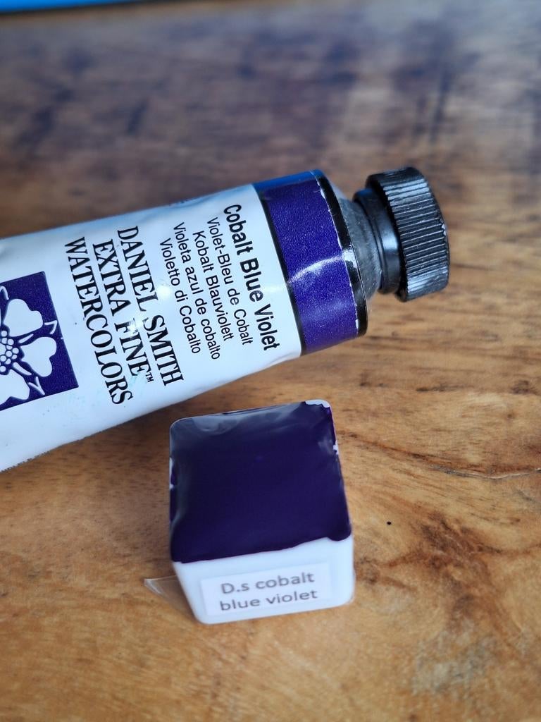 Daniel Smith aquarelverf ½ napje Cobalt Blue Violet, Ophalen of Verzenden