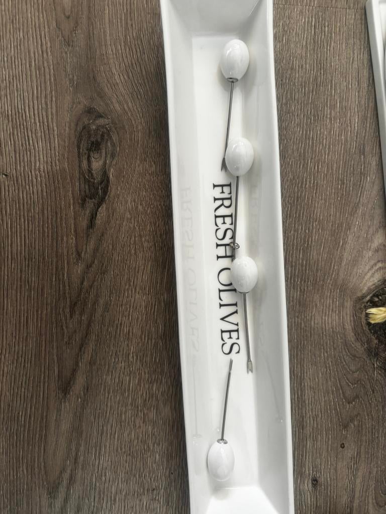 olijven schaal riviera maison, Ophalen of Verzenden, Overige stijlen, Glas, Schaal of Schalen