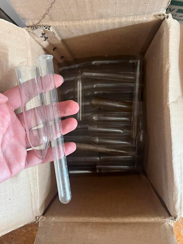 Grote partij laboratorium glaswerk, Antiek en Kunst, Antiek | Glas en Kristal, Ophalen