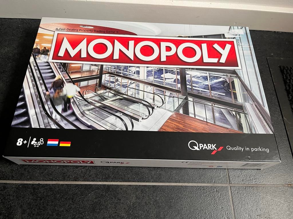 Monopoly Q-Park Editie - Nieuw in plastic, Drie of vier spelers, Ophalen of Verzenden, Nieuw