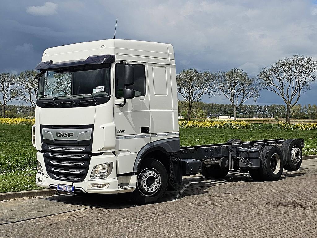 DAF XF 480 6x2*4, Auto's, Vrachtwagens, Automaat, Euro 6, Stoelverwarming, Wit