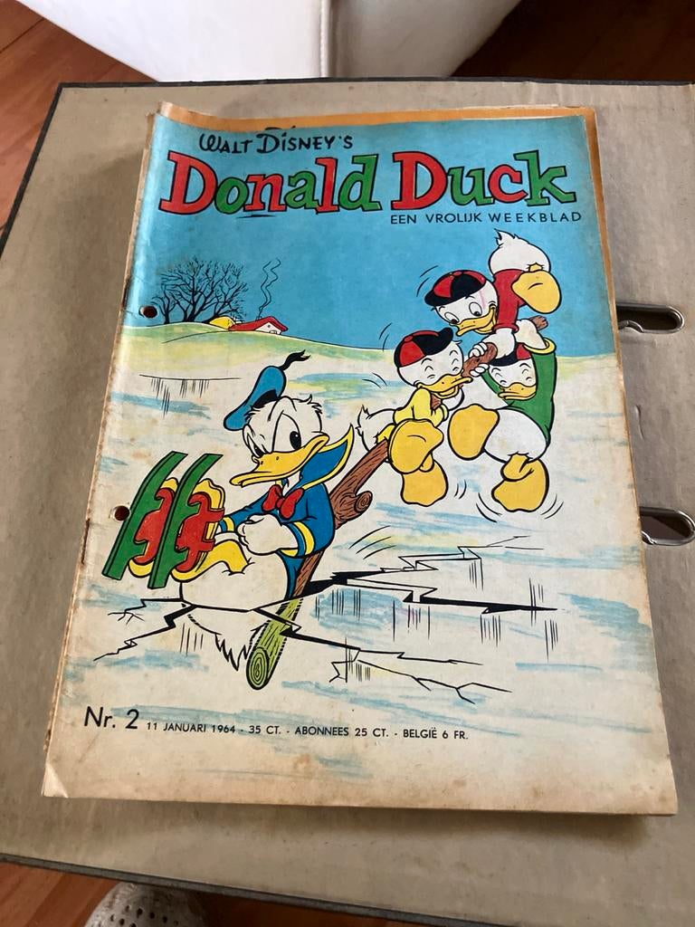 Donald Duck weekblad nr. 2, 11 januari 1964, Boeken, Eén stripboek, Ophalen, Gelezen