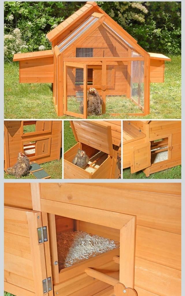 Kippenhok nieuw 1.64 lang 1.56 breed, Dieren en Toebehoren, Ophalen, 110 cm of meer, Nieuw, 90 cm of meer