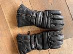 Zwarte leren motorhandschoenen merk Thinsulate, Motoren, Ophalen of Verzenden, Tweedehands, Heren, Handschoenen