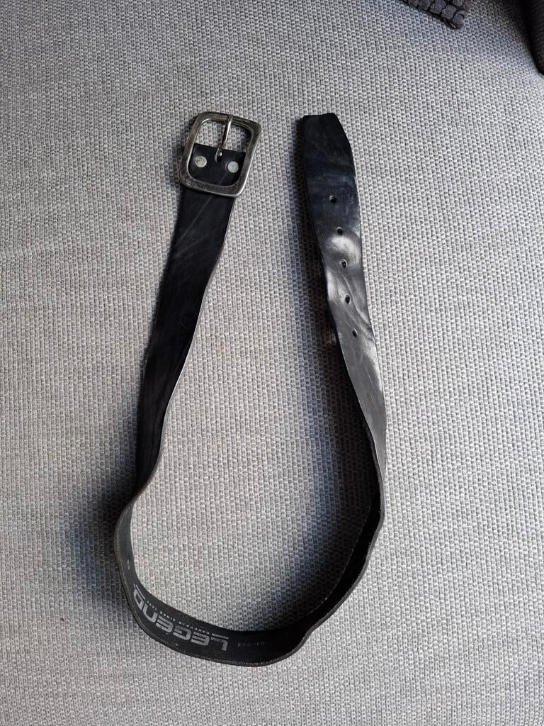 Mannen riem zwart maat 85 echt leer herenriem leder, Kleding | Heren, Riemen en Ceinturen, Legend, Minder dan 95 cm, Ophalen of Verzenden