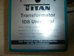 2 x TITAN  trafo en 2 x Trix trafo, Overige merken, Transformator of Voeding, Gebruikt, Gelijkstroom