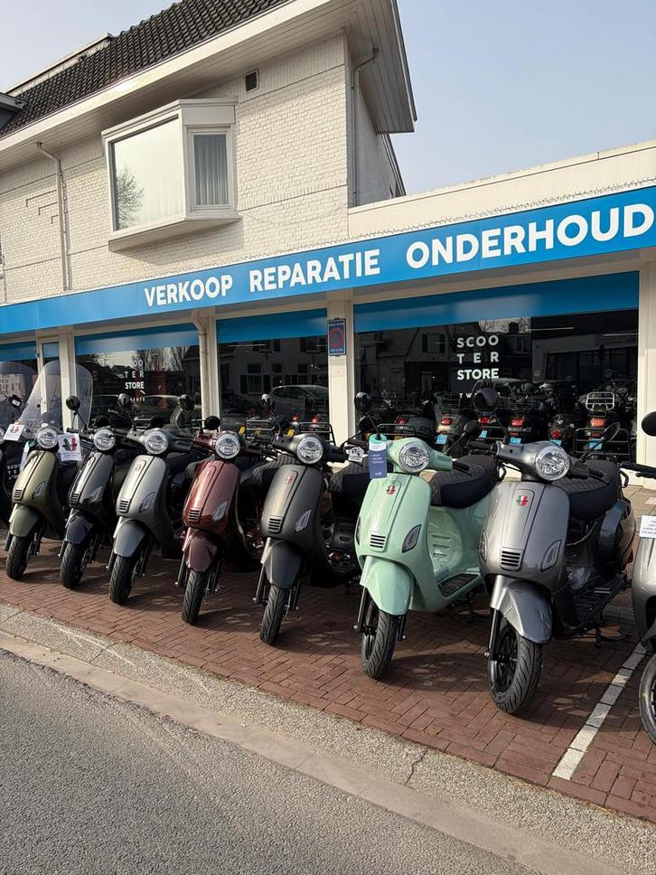 🇮🇹NIEUWE GTS TOSCANA SCOOTERS🇮🇹 25&45 km 3jaar GARANTIE, Fietsen en Brommers, Snorfietsen en Snorscooters, Nieuw, Overige merken