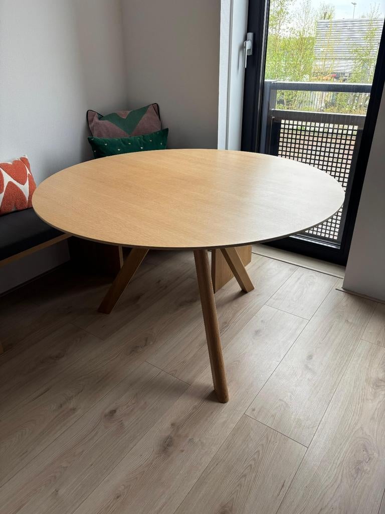 HAY CPH20 eikenhoutentafel, Huis en Inrichting, Tafels | Eettafels, Ophalen, Gebruikt, Vijf personen of meer, 100 tot 150 cm