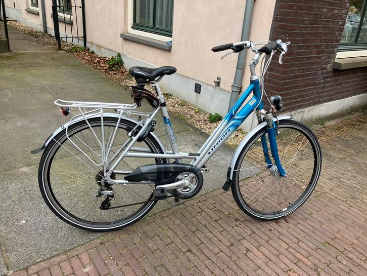 Union Montagna Damesfiets, Fietsen en Brommers, Fietsen | Dames | Damesfietsen, Gebruikt, Overige merken, Versnellingen, 50 tot 53 cm