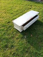 Brocante wandconsole met lade, Ophalen