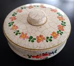 Vintage koekblik/trommel, Verzamelen, Blikken, Ophalen of Verzenden, Gebruikt, Koek(jes)