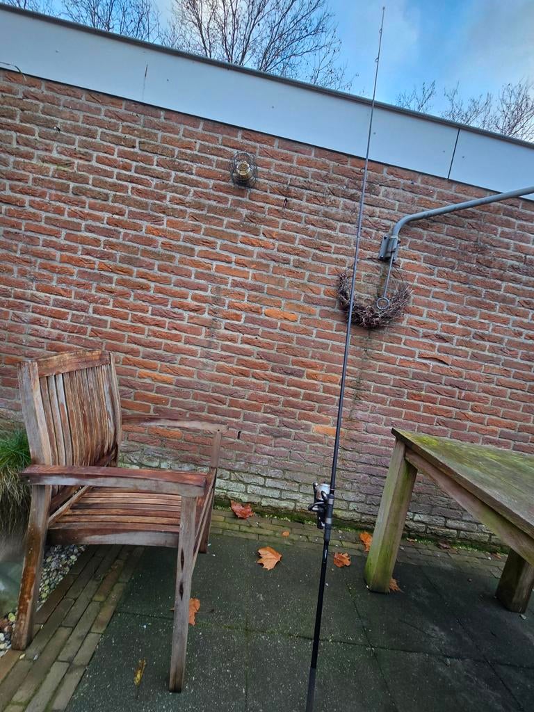 Karperhengel S-PLUS 12' 2.75lb met molen, Ophalen