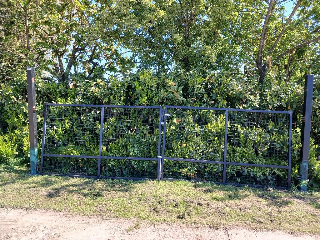 Hekken, Tuin en Terras, Tuinhekken en Hekwerk, Ophalen, Gebruikt, IJzer, Gaashekwerk
