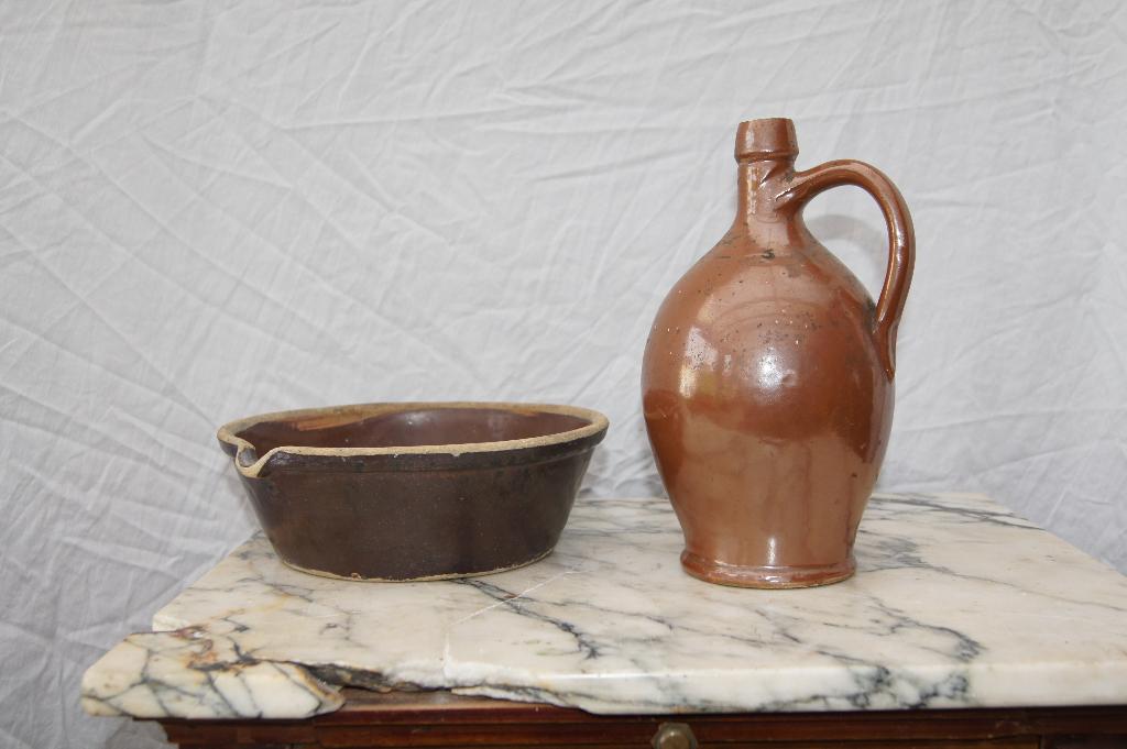 Oliekruik / schaal, Antiek en Kunst, Curiosa en Brocante, Ophalen of Verzenden