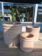 Cilindervormige terracotta potten / scherpe prijzen, Ophalen, Rond, Nieuw, Minder dan 40 cm