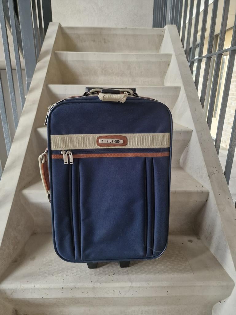 Style vintage koffer - Uitmuntende staat., Ophalen, Wieltjes, 50 tot 60 cm, Zo goed als nieuw