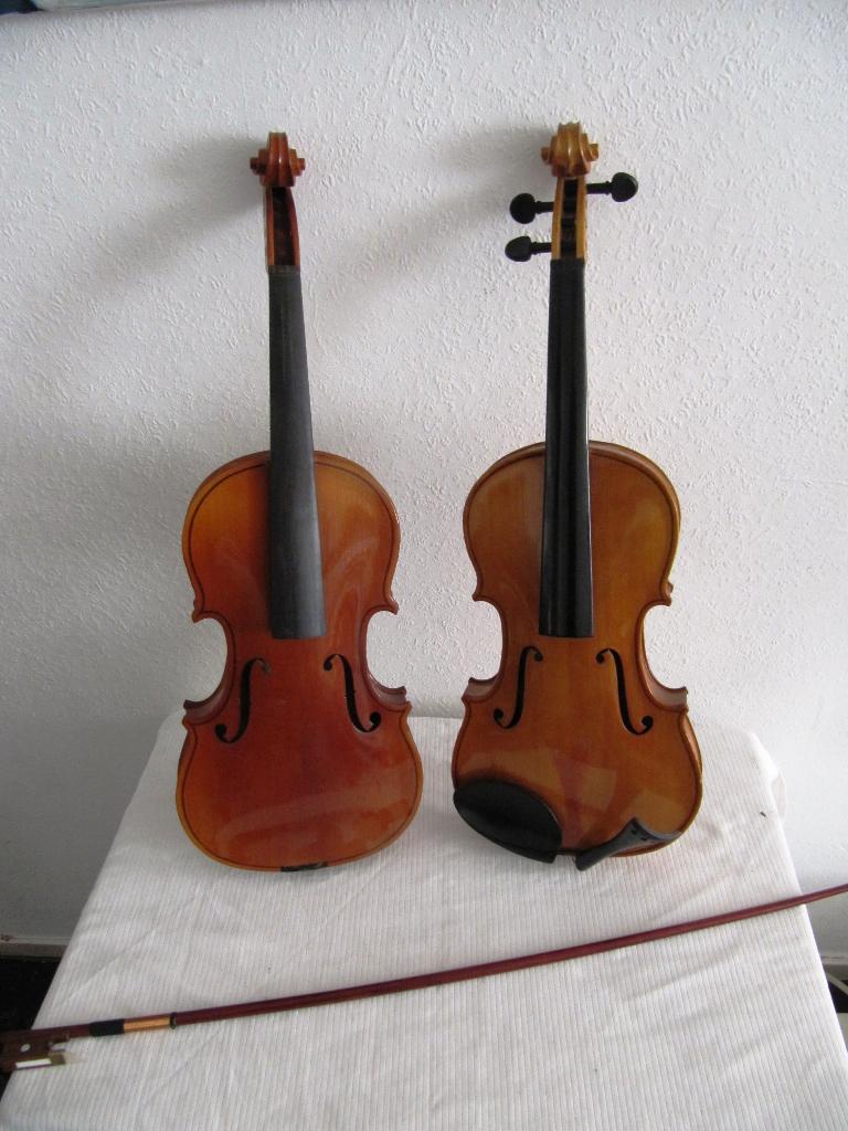 2x Viool violen, Overige formaten, Viool, Ophalen of Verzenden, Zo goed als nieuw