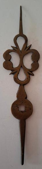 Prachtige, antieke, wijzer voor lantaarnklok of Comtoise., Antiek en Kunst, Antiek | Klokken, Ophalen of Verzenden