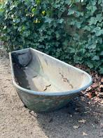Oud zinken bad, Ophalen, Gebruikt, Minder dan 30 cm, Rond