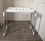 Douchekruk verstelbaar, wit/metaal, Ophalen, Gebruikt