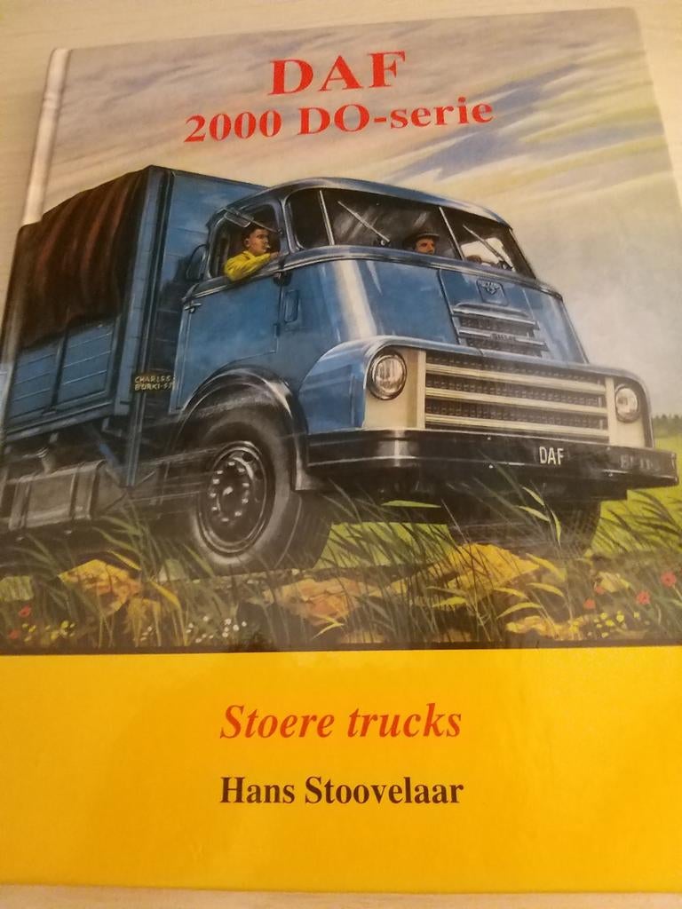 Out of print hardcover DAF 2000 DO Hans Stoovelaar DAF TRUCK, Ophalen of Verzenden, Zo goed als nieuw, Hans Stoovelaar