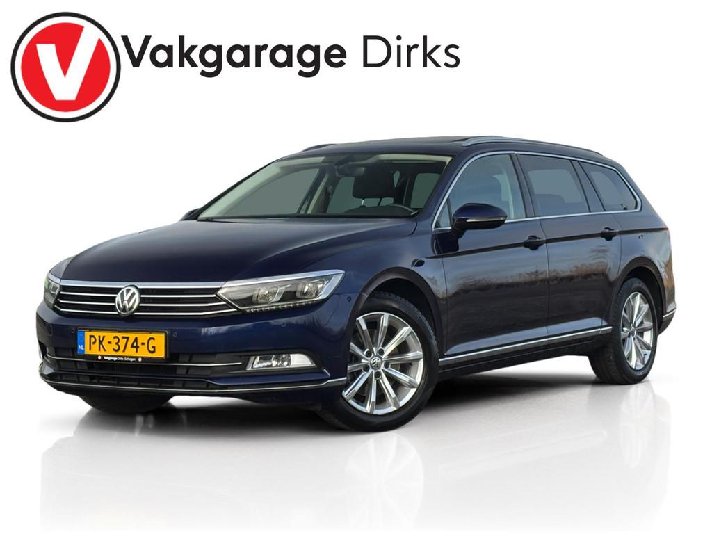 Volkswagen Passat Variant 1.4 TSI DSG Highline  Pano, Gebruikt, 4 cilinders, 150 pk, Blauw