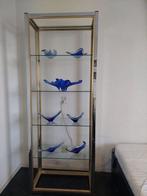 Vitrinekast Renato Zevi, Italiaans design Hollywood Regency., Ophalen, Met plank(en), Gebruikt, 200 cm of meer