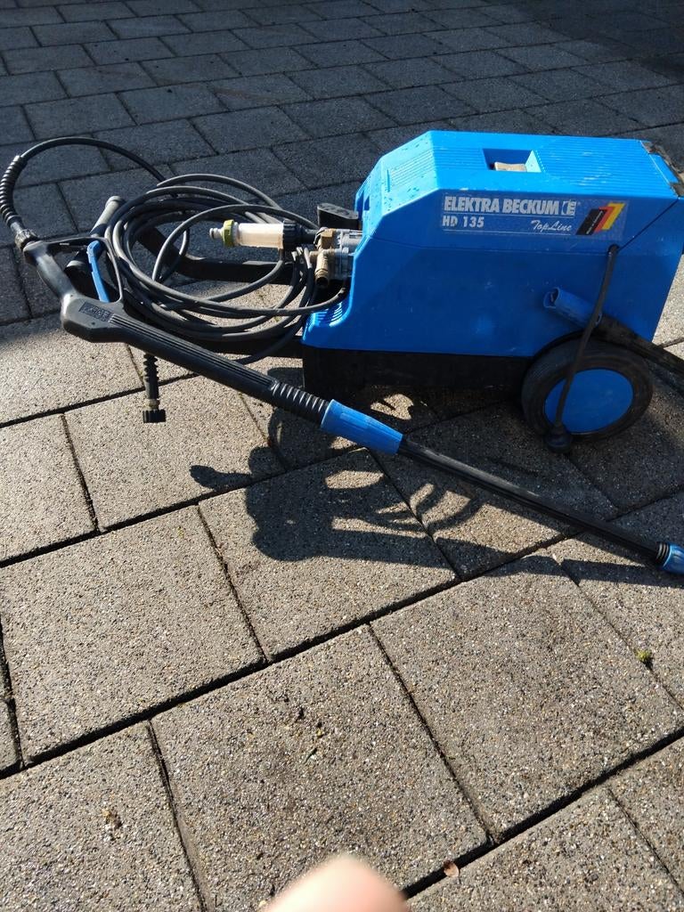 Professionele hogedrukspuit Elektra Beckum HD 135, Ophalen